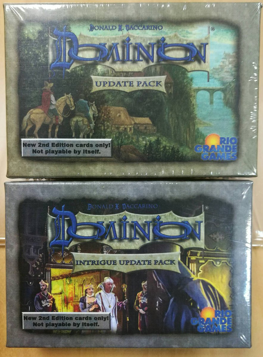 Though, if you already have Dominion you can get the new cards by getting these!
ow.ly/pJ1p305yuxn