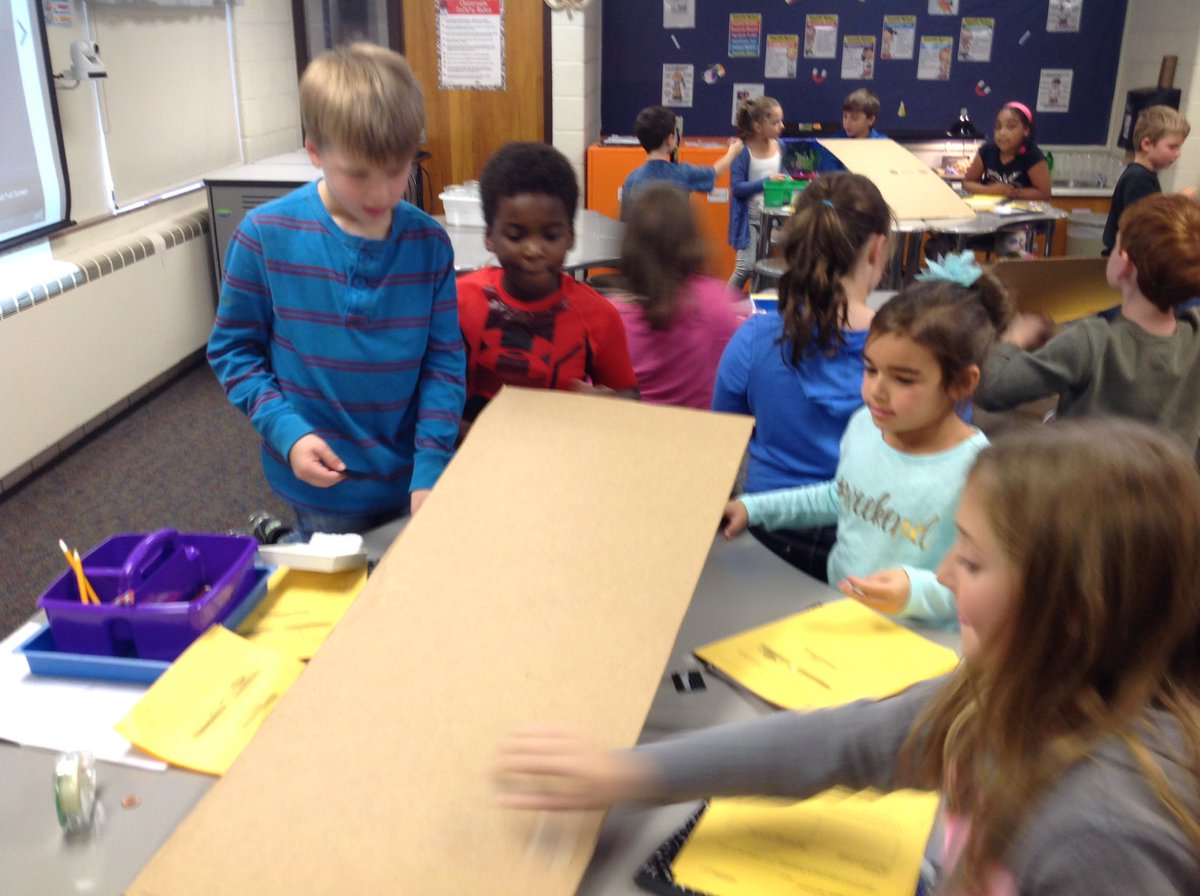 KaczorsThinkers's tweet photo. 3rd Ss learned ab force &amp; friction: slide experiment. @SyringDragons @swartz_creek https://t.co/O3sJ49ZeZN