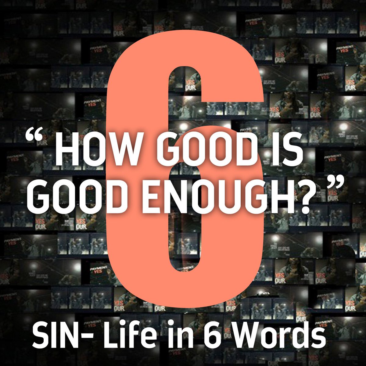 _markfreeman's tweet photo. There are lots of ways we try to deal with sin. Let's talk about it tonight. See you at Remnant at 630pm!! https://t.co/BUeplEnzIl