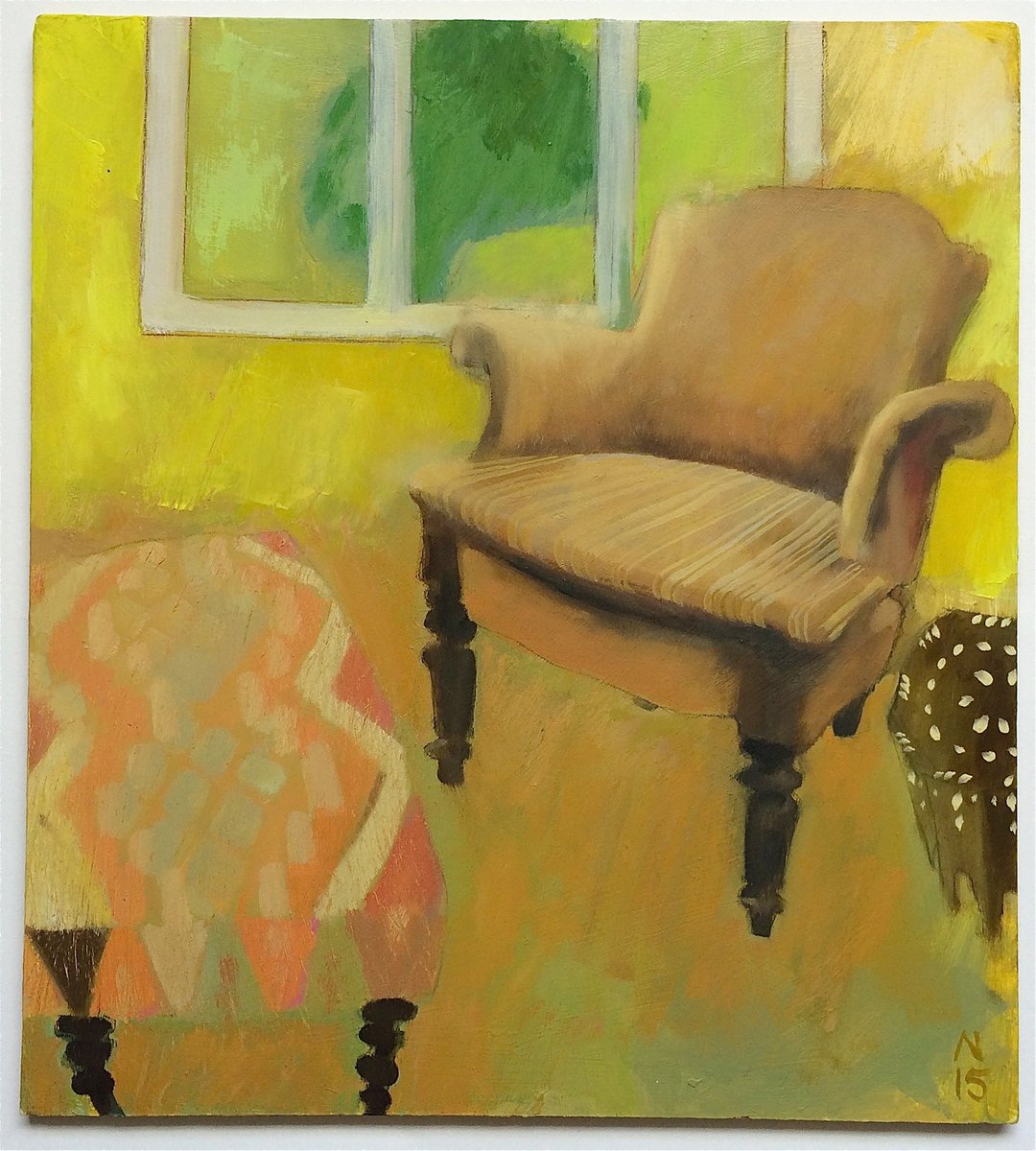 nicola_grellier's tweet image. #chairobsession #grellierhoggallery @TheHampshireHog meet the #artist Nov 8th 5.30-8pm #artandeat #paintingchairs