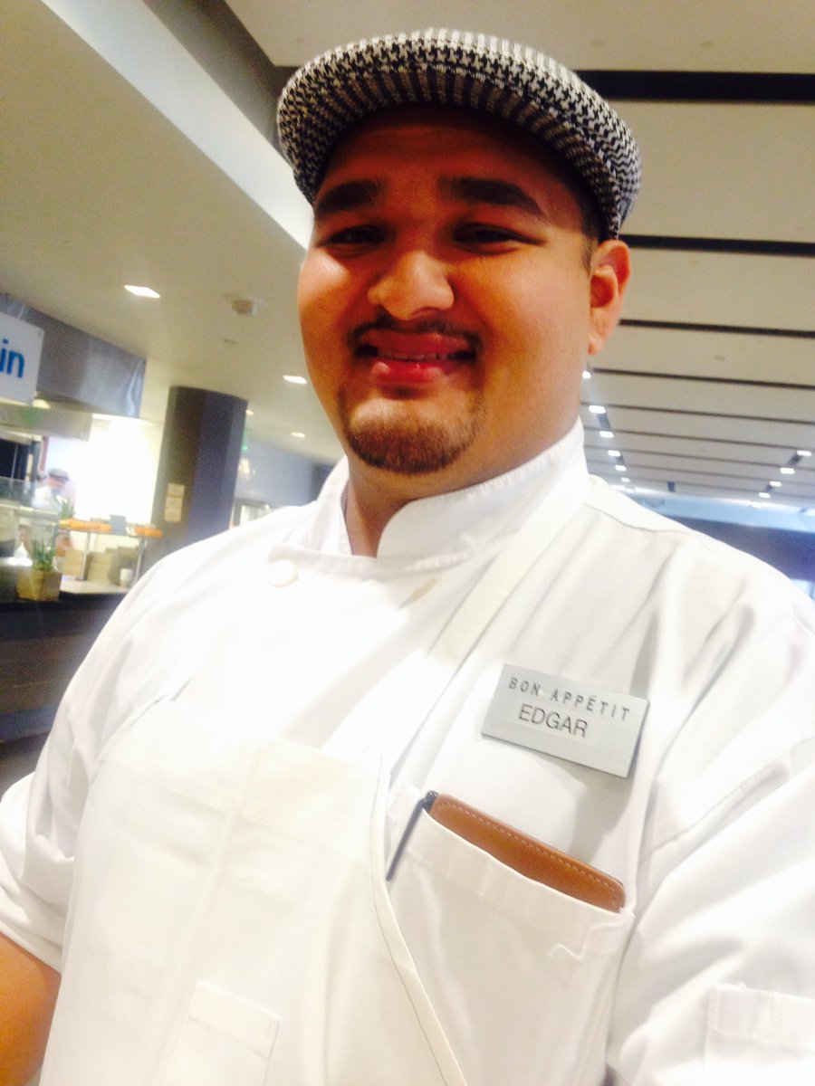 bonappetweet's tweet image. #mobilapps by chef Edgar on 9th floor cafe!! Don&apos;t miss it!! @john_dickman @katetothebeach @_hawko @mayasesh