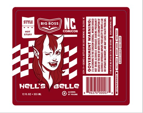NC_Comicon's tweet photo. Check out the FOUR official NCC beers by @bigbossbeer, with redesigned labels by @manofmissle, @Devilpig666, Sam Collins &amp; @BoFader! https://t.co/xXJEh5V56m