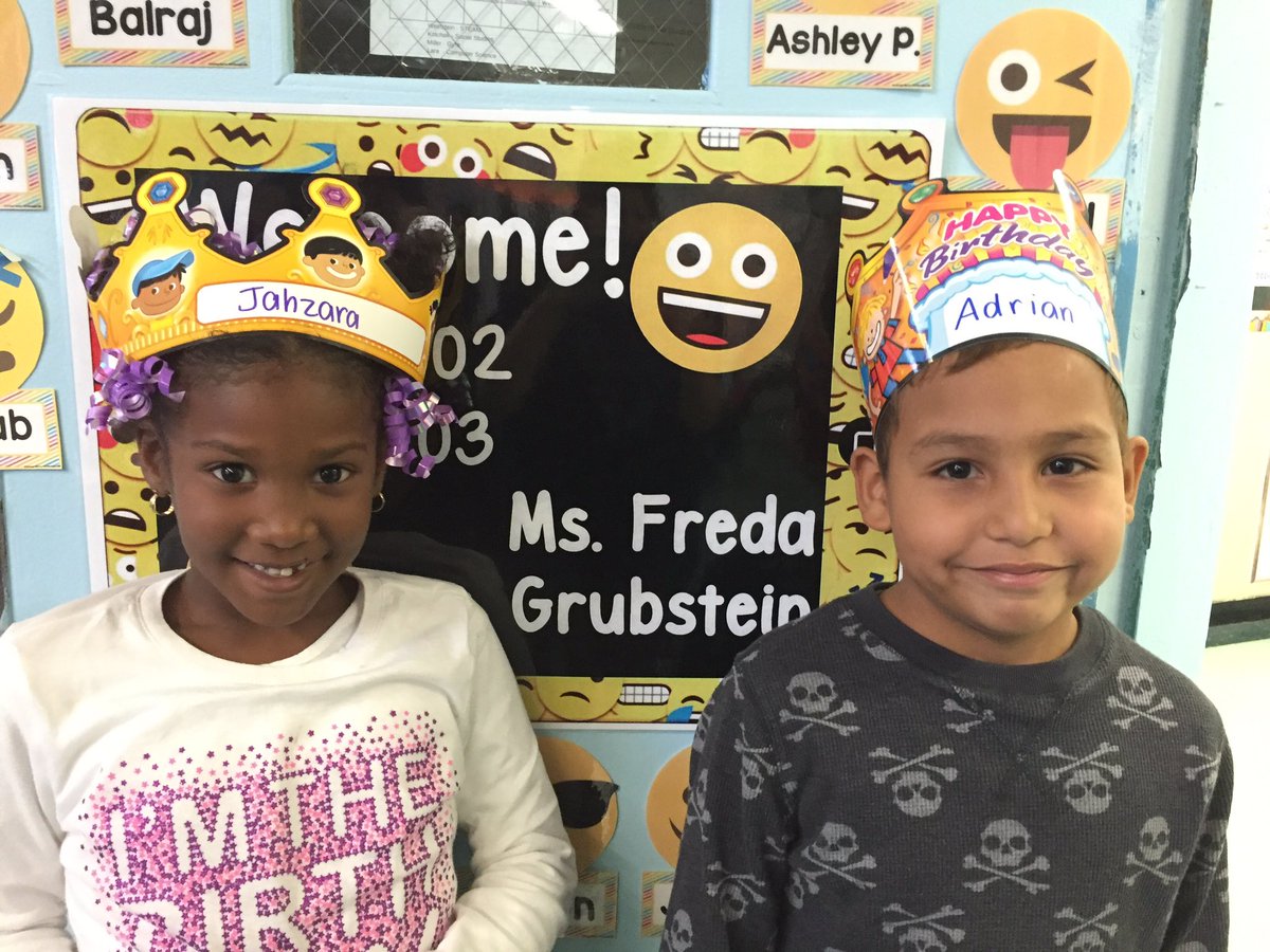 2ndGradeJKO's tweet image. #class202 wishes Jahzara and Adrian a happy birthday! #2ndgrade #happybirthday 🎉🎈 @PS66JKO #grubsteinandfreda