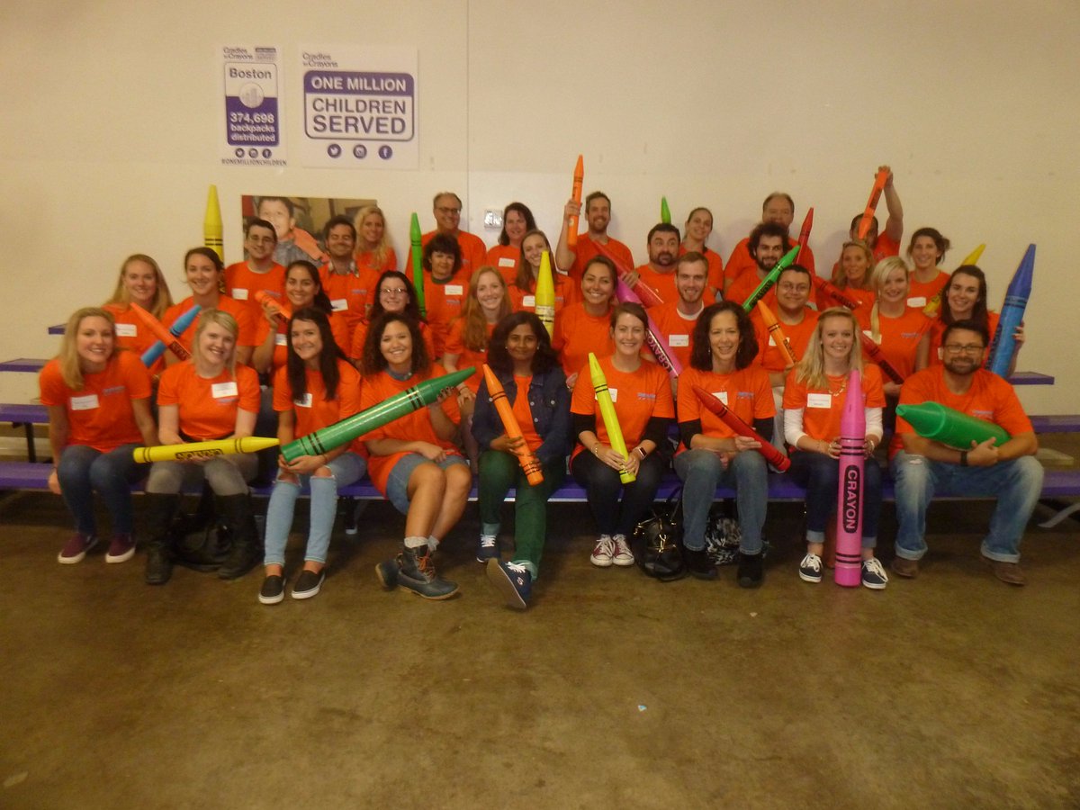 Thanks <a href="/c2cboston/">Cradles to Crayons Massachusetts</a> for having us Friday! As you can see, we had a blast making a difference!