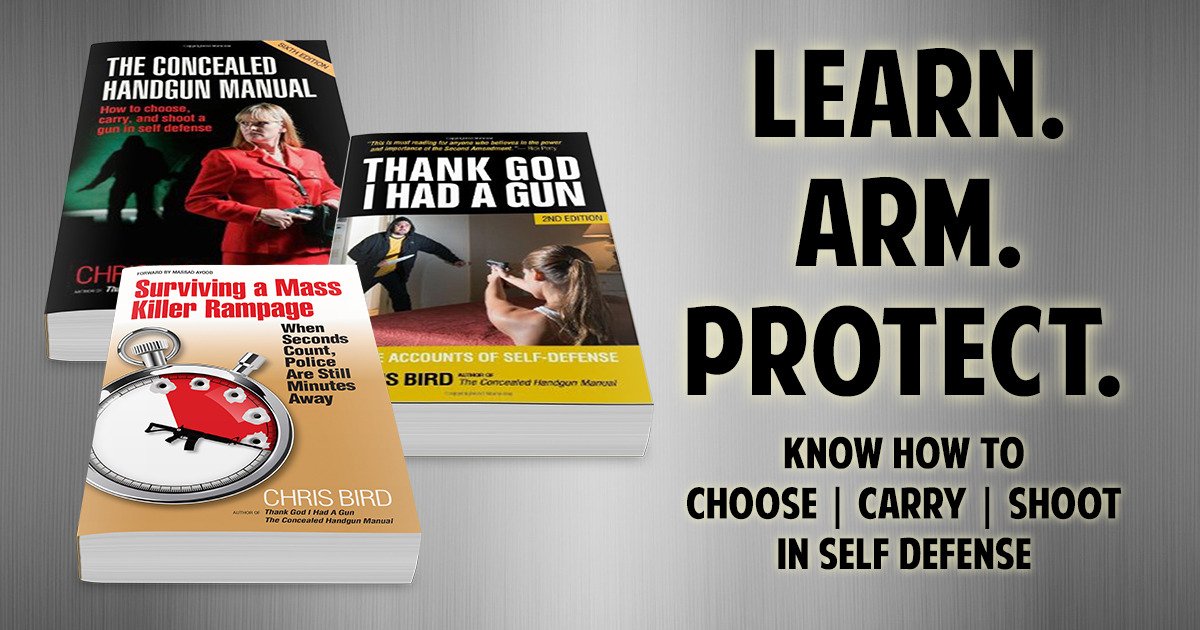HandgunChris's tweet photo. Want more info about how to choose, carry, and shoot safely? Check out my books. #2a #selfdefense #LearnArmProtect https://t.co/xRbr0V9Zof https://t.co/A8JWs67EJX