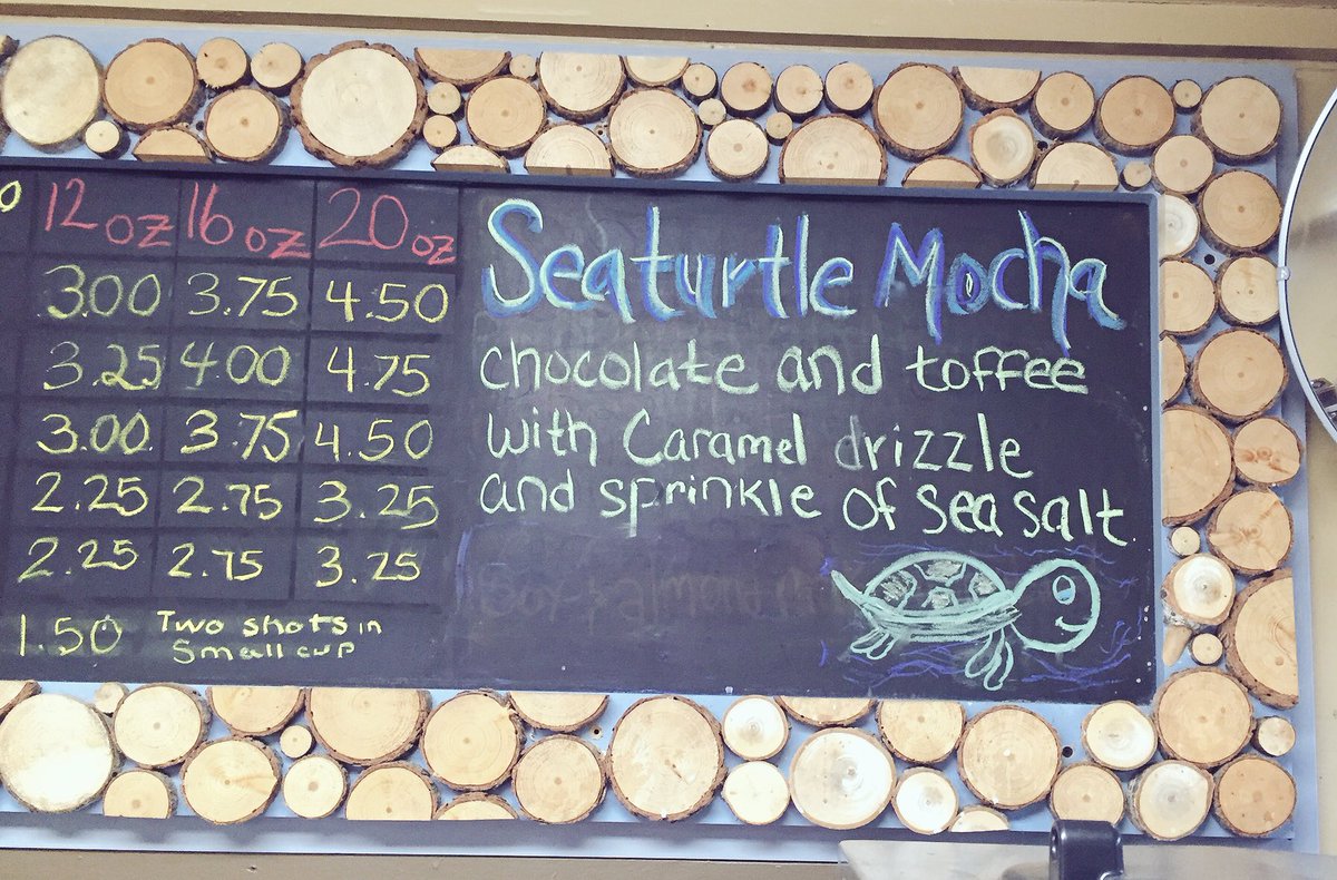MangiaMike's tweet photo. Sea turtle mocha anyone? #CoffeeMorning #KalalochLodge https://t.co/q1dOiFkLL9