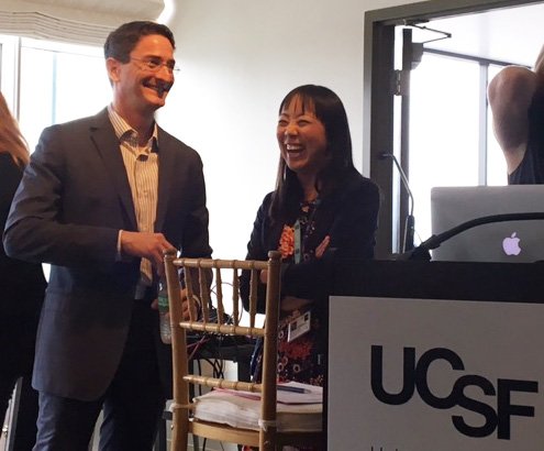 MarshallStrat's tweet photo. Kudos to Nada Hansen and Christine Omata for an excellent #UCSFCommCon – we had a great time presenting! https://t.co/KhWLBQO7PV