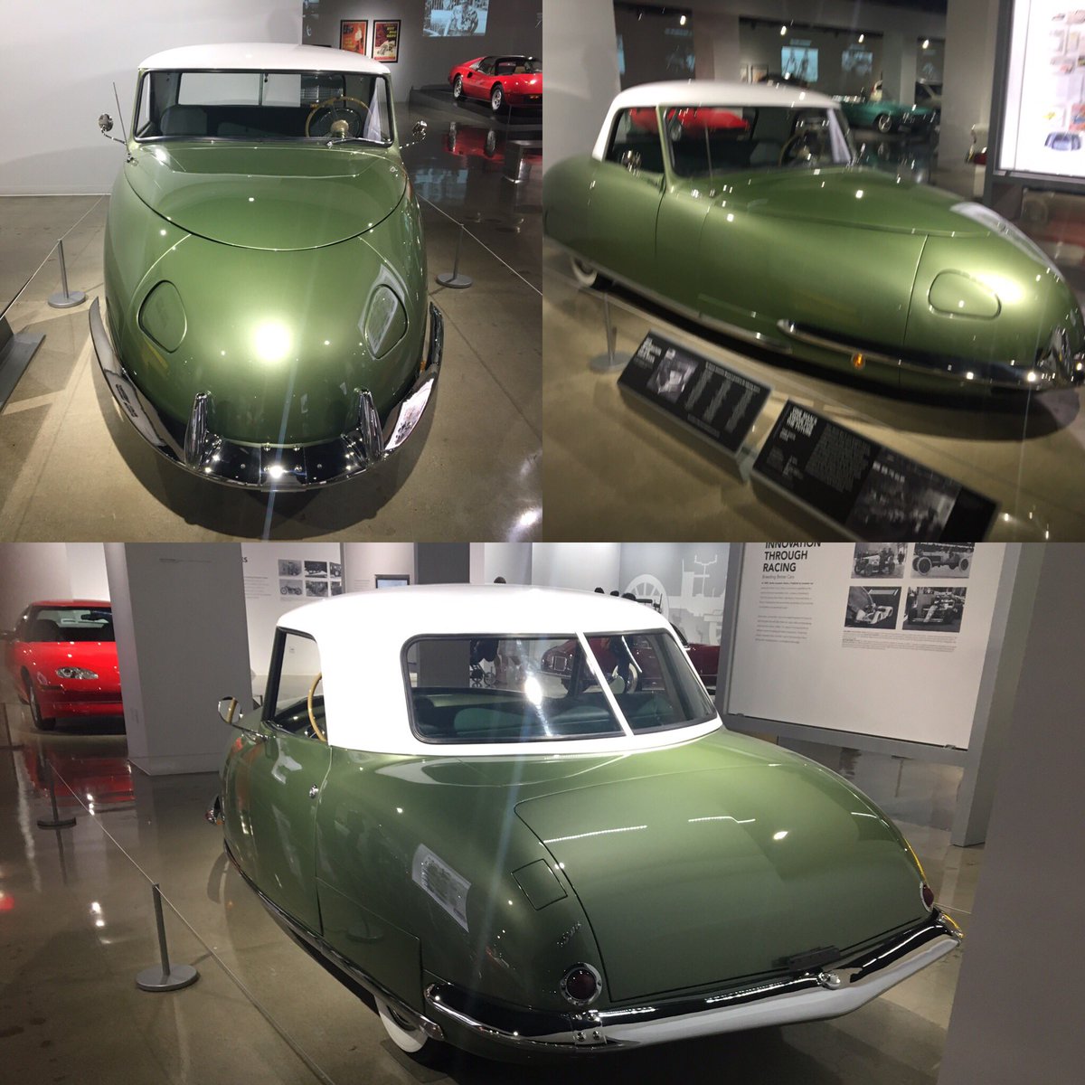 A couple more shots from the Petersen Museum #classiccars #classic #auto #autoindustry