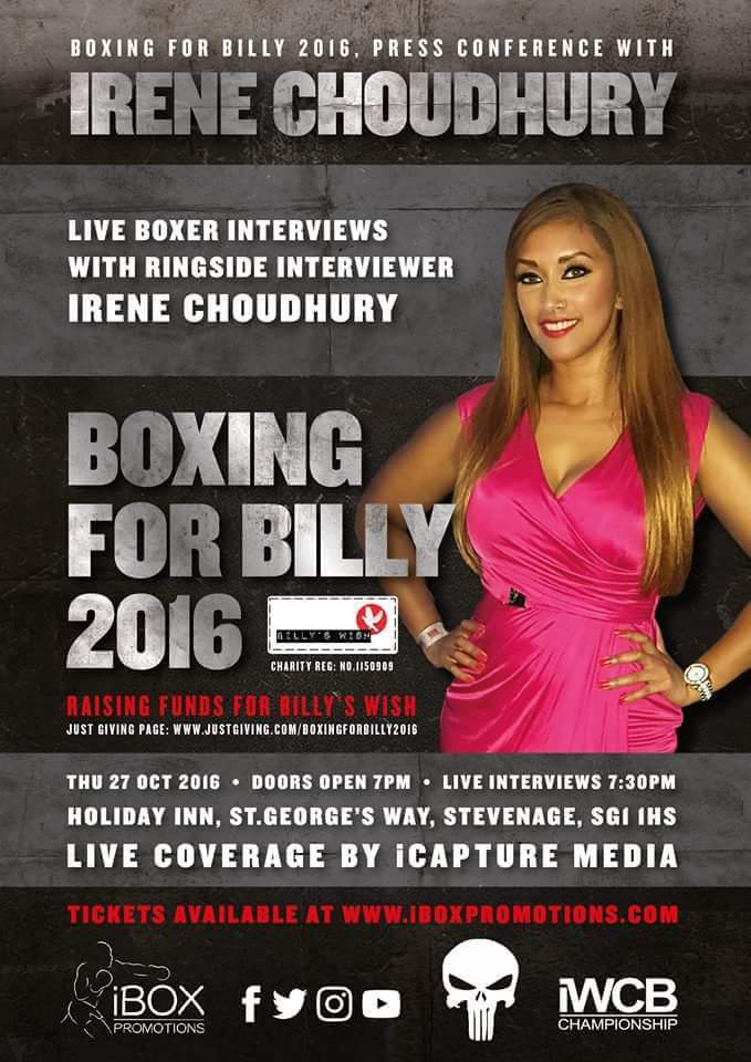Irenechoudhury's tweet photo. Come see me doing #ringsideinterviews at the #press #conference #boxingshow @davie_stevo #iboxpromotions #boxing #boxers #boxingheads #box https://t.co/2sHemg3v3D