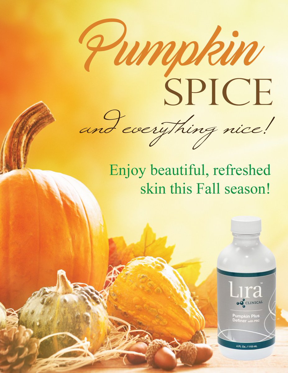 AwakeningsSkin's tweet photo. Book your Pumpkin Radiant Facial today at 25% Off while supplies last! This is one of our best seasonal facial treatments! https://t.co/dbB8JGHkz7