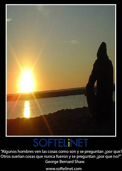 ¿Por que no? es la pregunta que todos nos deberíamos plantear.
#softelinet #miercoles #exito #motivacion #porqueno #metas