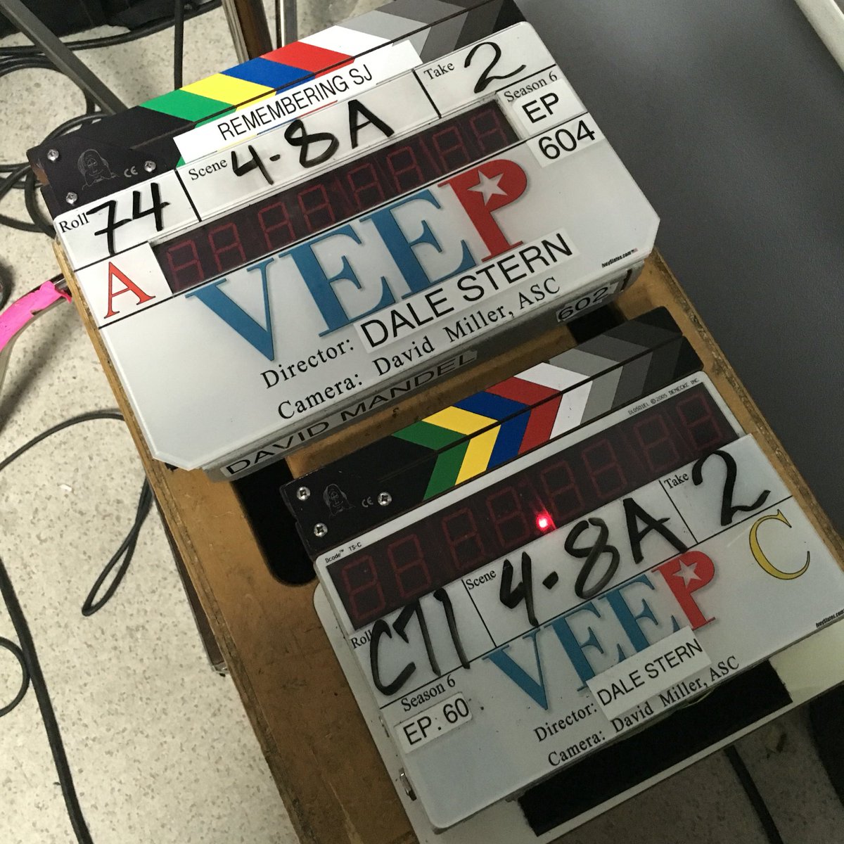 DavidHMandel's tweet photo. #veep #episode604 @SternDalestern #director https://t.co/YxNLsOL77Z