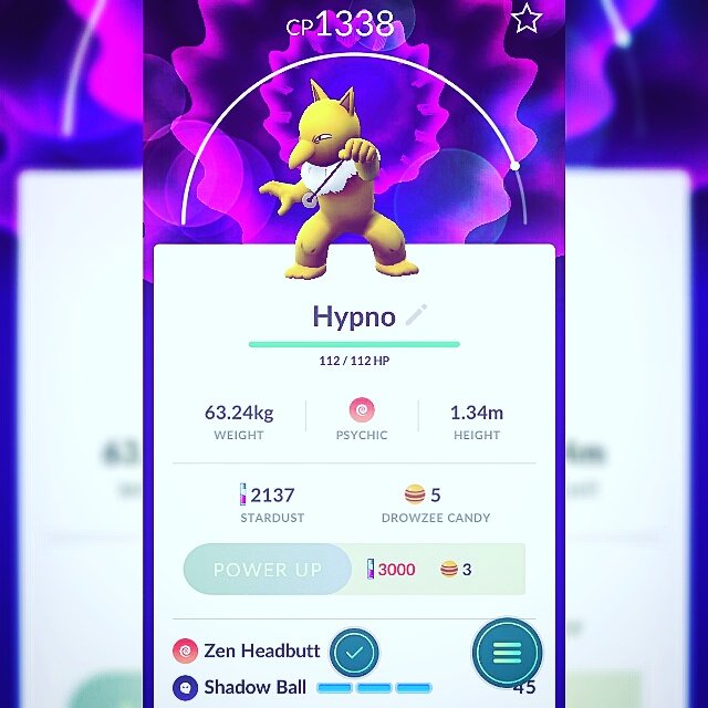 Sir_Nilo's tweet photo. Thank You #PokemonGoHalloweenEvent 
#PokemonHalloween #PokemonGoHalloween #PokemonGo #Hypno https://t.co/d3e0obWTOL