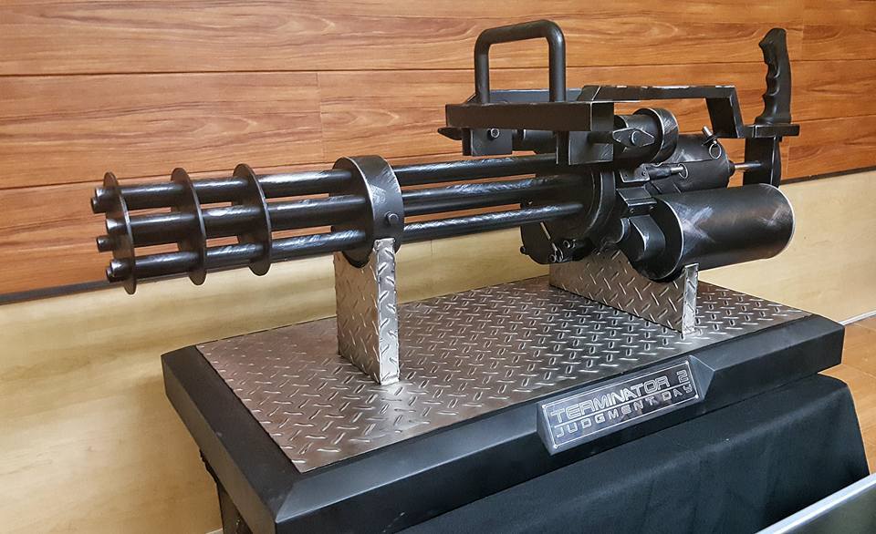 the RPF on X: Terminator 2 1:1 M134 Aircraft Machine Gun from