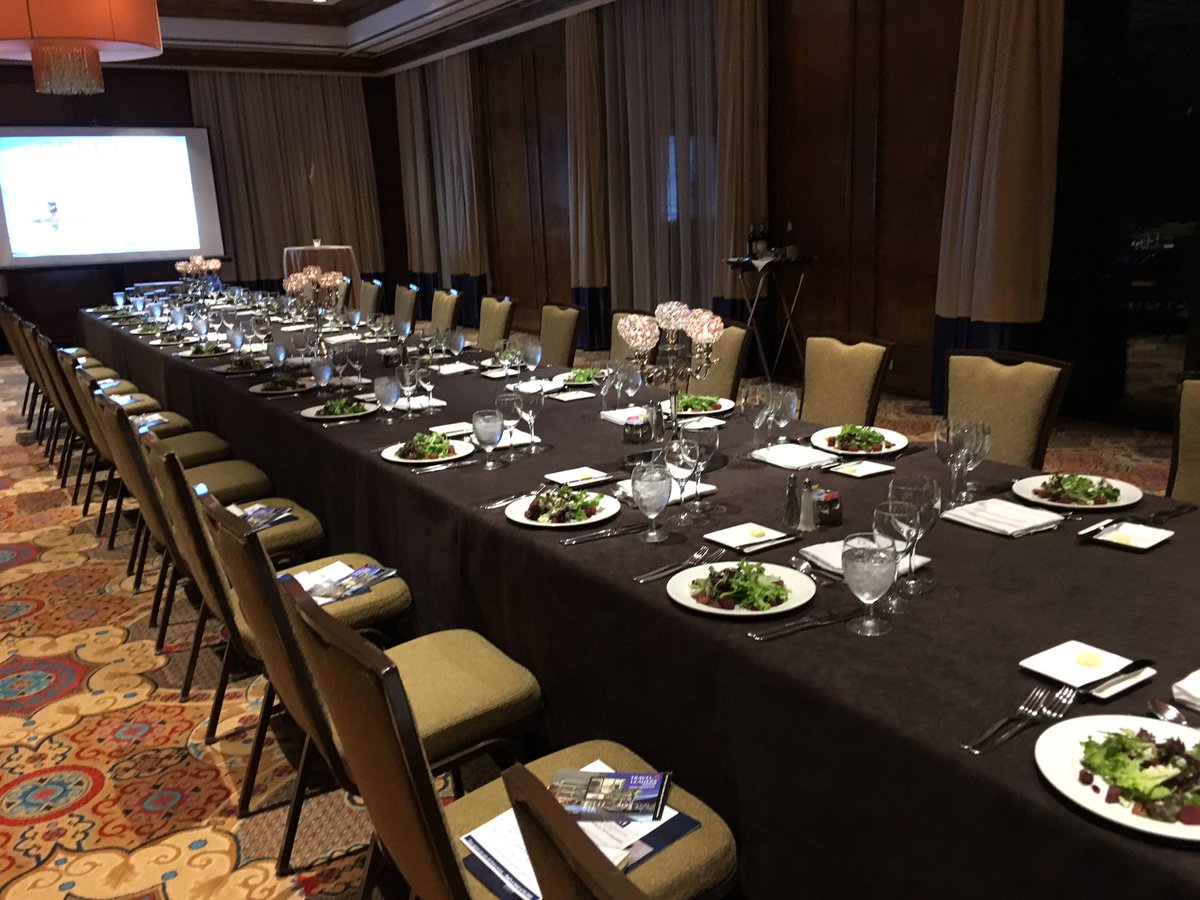 Thank you <a href="/HiltonAnatole/">Hilton Anatole</a> &amp; <a href="/TravelLeaders/">Travel Leaders</a> for a wonderful dinner.