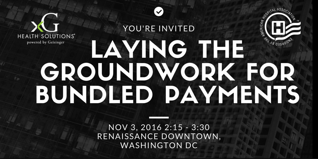 Attending #USNHOT16 or have questions? Our decade of expertise can enable you to find success with bundled payments. xghealth.com/xg-health-spea…