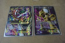 AamiAbdrahim's tweet photo. Pokemon EX Full Art Ultra Rare Holo Lot of 2 Cards w/ Mega Gallade, Alakazam giveaway Rt &amp; Follow https://t.co/8ALGNlb9fB