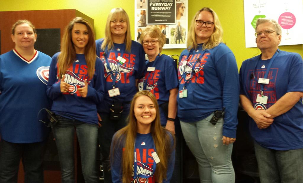 ctrax4447's tweet photo. #LIFEATKOHL Cubs Fever here at Store1487  Go Cubbies!! https://t.co/WOSlKmJ3oN