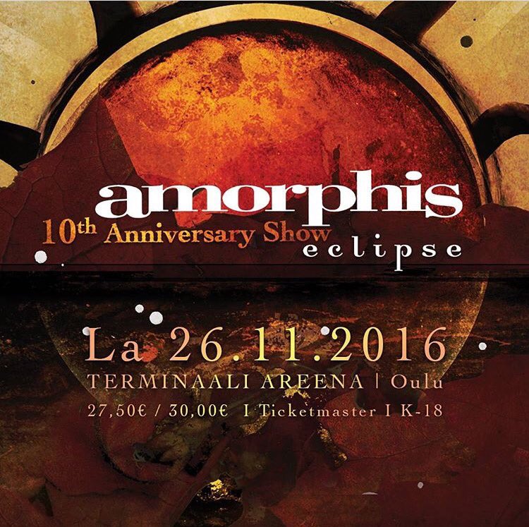 Kuukauden päästä #Oulu 👍 #areenaoulu #eclipse10thanniversary Liput <a href="/TicketmasterFI/">Ticketmaster Suomi</a>
