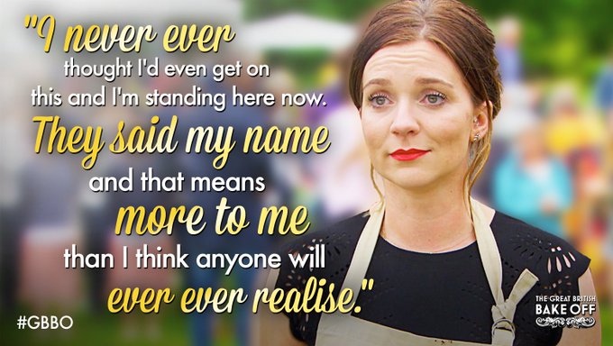 Forget the lipstick – it’s all about the determination, flair and passion. Well baked, Candice! #GBBO #GBBOFinal https://t.co/JtTO13r3Bv