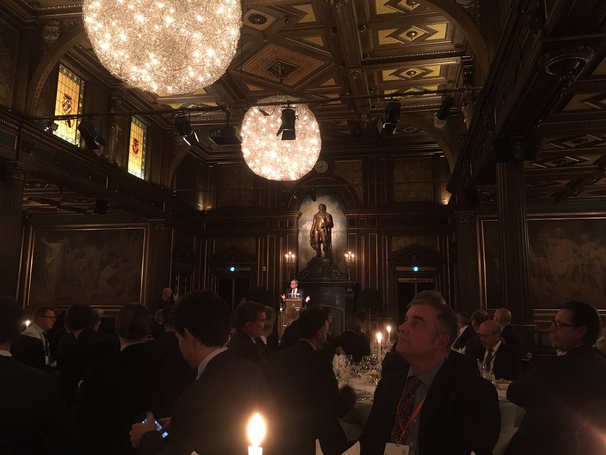 StuartRivers's tweet photo. @SailorsSociety are grateful to @Maersk for hosting tonight's gala dinner #dkmd16 https://t.co/5G86diOy8D