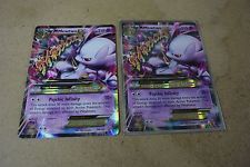 AamiAbdrahim's tweet photo. Pokemon Mega Mewtwo EX Ultra Rare Holo Foil Lot of 2 Cards 64/162 Nice! giveaway Rt &amp; Follow https://t.co/jksuemCRBQ