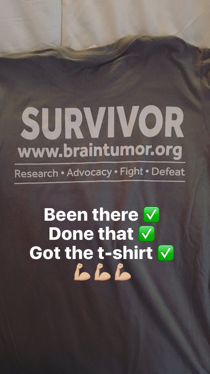 whitbrock's tweet photo. Thanks for the shirt @NBTStweets!  #braincancer #survivor #winforwhitney https://t.co/JWMsSdfqIb