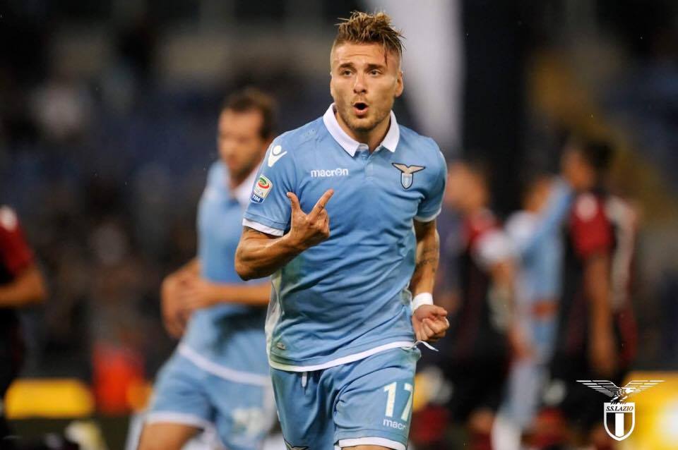OfficialSSLazio's tweet photo. 📸 Tre gol e tanta intensità: in queste 4 foto la sintesi del primo tempo biancoceleste
#LazioCagliari https://t.co/EhjcZi0qzG