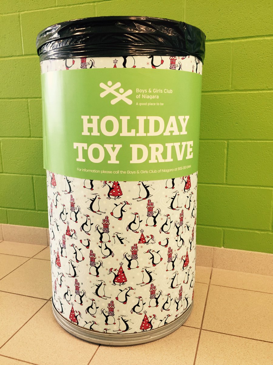 BGCofNiagara's tweet photo. Our Holiday Toy Drive barrels are popping up all around the #NiagaraRegion! Toy drop-off sites: https://t.co/diVdpQ5G0z #atoyforeverychild https://t.co/plelm4nTo3