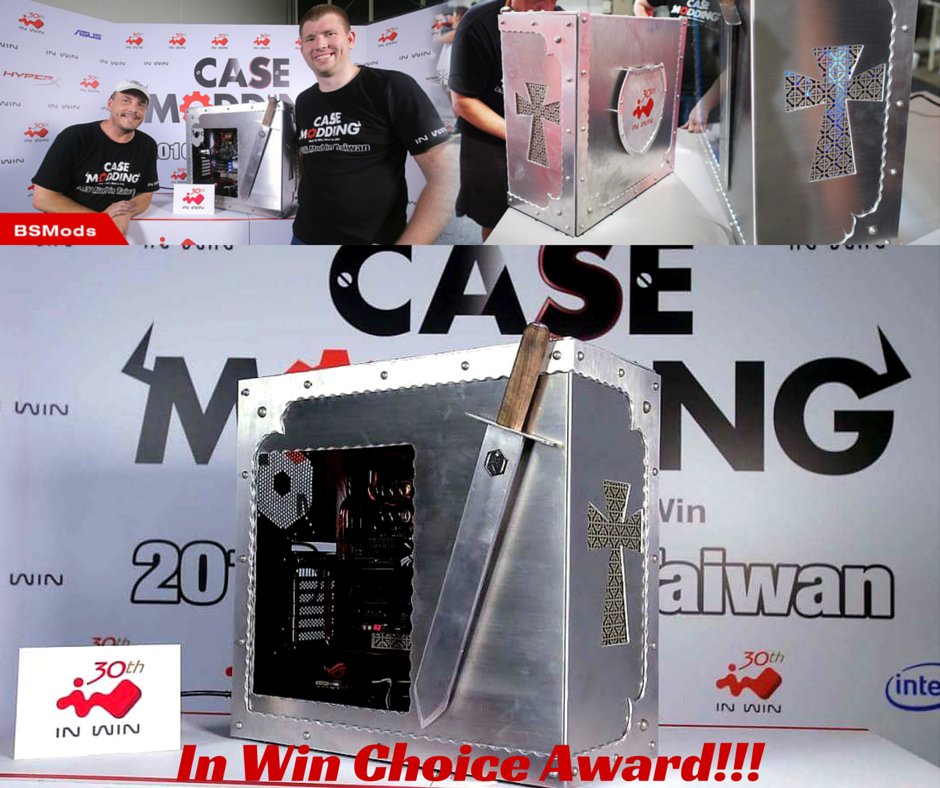 InWin's tweet photo. Remember when #BSMods created #modding bliss with this creation?! #InWin is making a special edition case, and we will reveal how it's made! https://t.co/HhNxbhcKS9