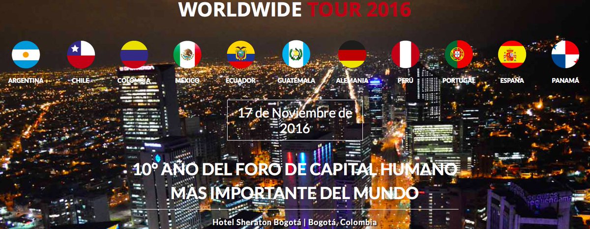 Faltan pocos días para #HumanCapitalForum, el evento más influyente en Recursos Humanos y Liderazgo. Más información goo.gl/WKyS3J