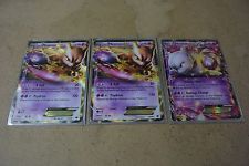 AamiAbdrahim's tweet photo. Pokemon Mewtwo EX Ultra Rare Holo Foil Lot of 3 Cards w/ XY107, 54/99 x2 Nice! giveaway Rt &amp; Follow https://t.co/JN0PzpJhfn