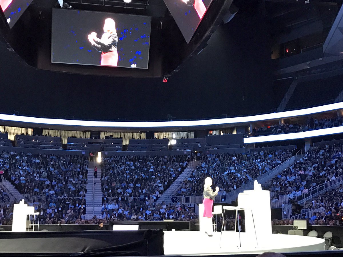 dhinchcliffe's tweet photo. "The market for making better decisions is a $2T global industry." - @GinniRometty on why #ai is a game-changer. #ibmwow #ibmwatson https://t.co/bi7HmPuZfy