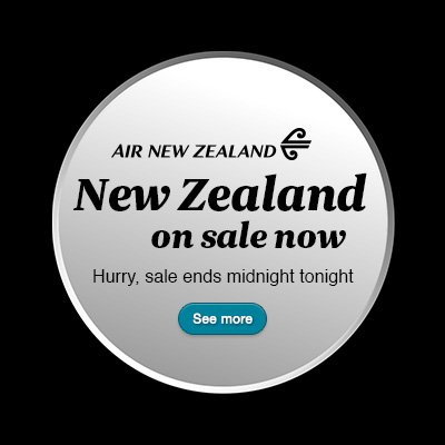Escape to Hawke's Bay – 24hr New Zealand sale is on now! Hurry, sale ends midnight tonight! T&C’s apply. bit.ly/2eMRG3Y