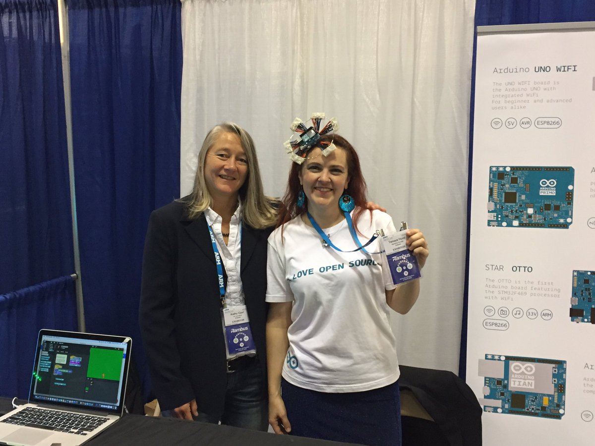 RogueMaking's tweet image. @ARMEmbedded @ARMCommunity #ARMTechCon #womenintech @arduino @ArduinoOrg #ArduinoDue #ArduinoM0Pro #ArduinoStarOtto #ArduinoPrimo all w/ ARM