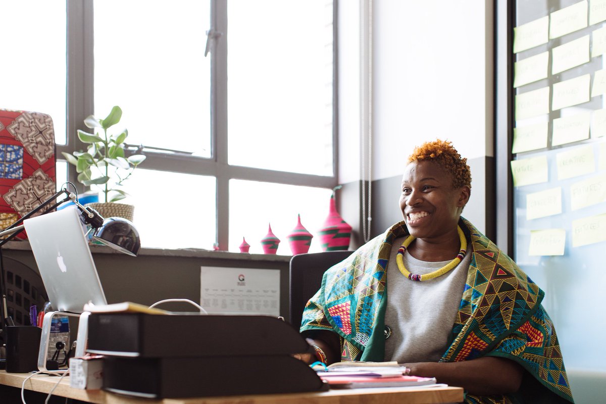 WeWork's tweet image. "Do what you love, and do what you’re passionate about, because it will be fine in the end." –@bb6 #40over40 we.co/2eSfjYF