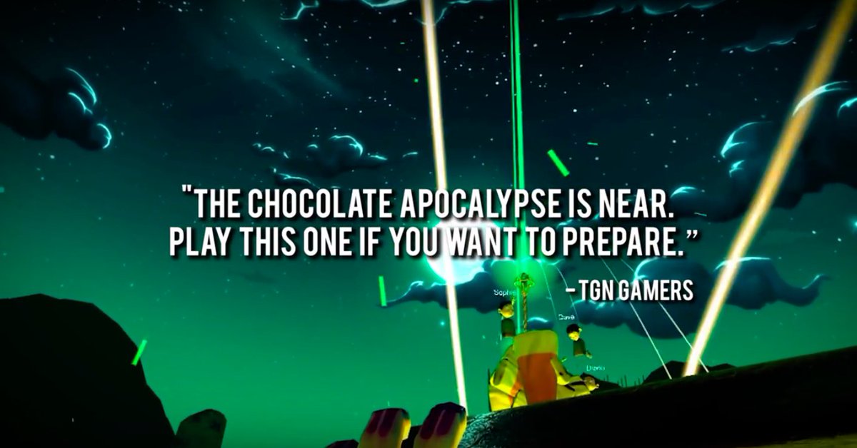 MonsterVR_'s tweet photo. TGN Gamers  is down with the candy cause @tgnTV  #sweetescapevr #vr #virtualreality https://t.co/Juo5bp67lE