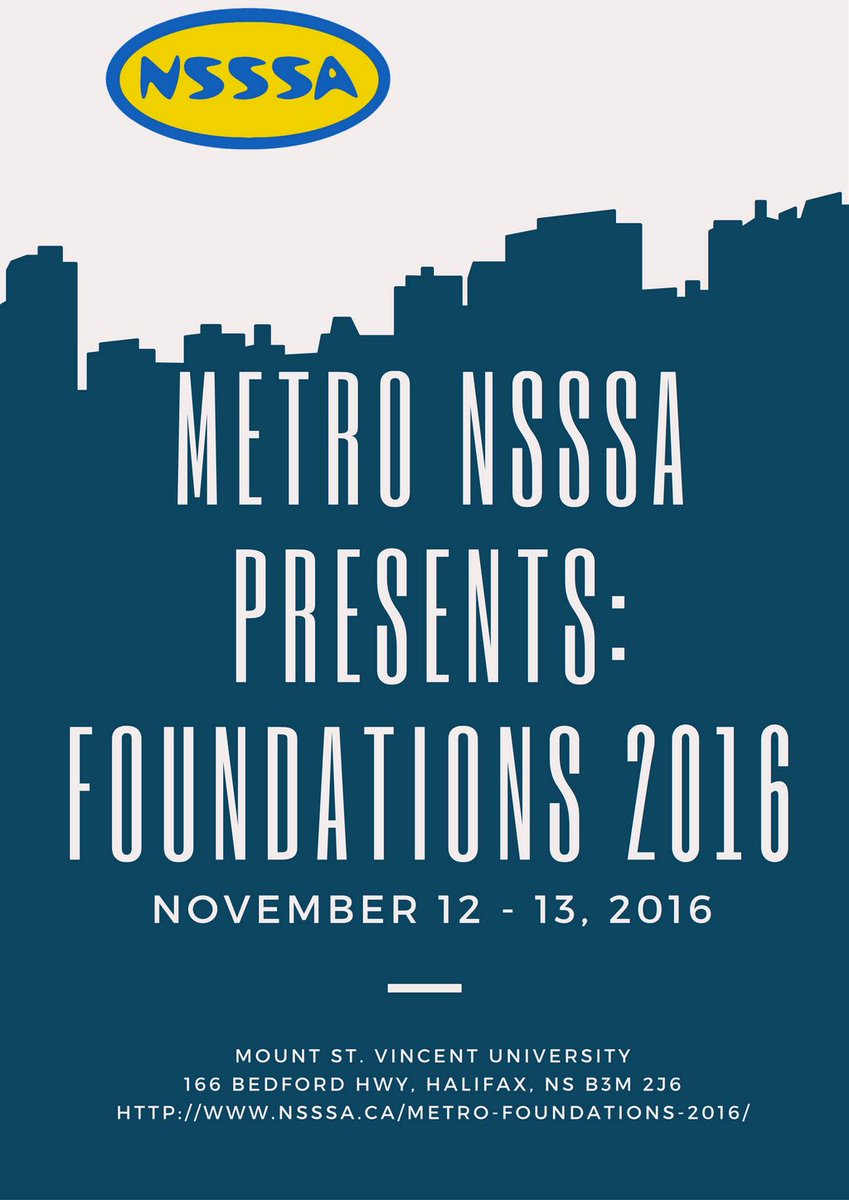 MetroNSSSA's tweet photo. Metro Region, you still have time to register for #Foundations16 π All registration forms can be found here: https://t.co/lnz4AkyYbT https://t.co/yVBjPACnPm