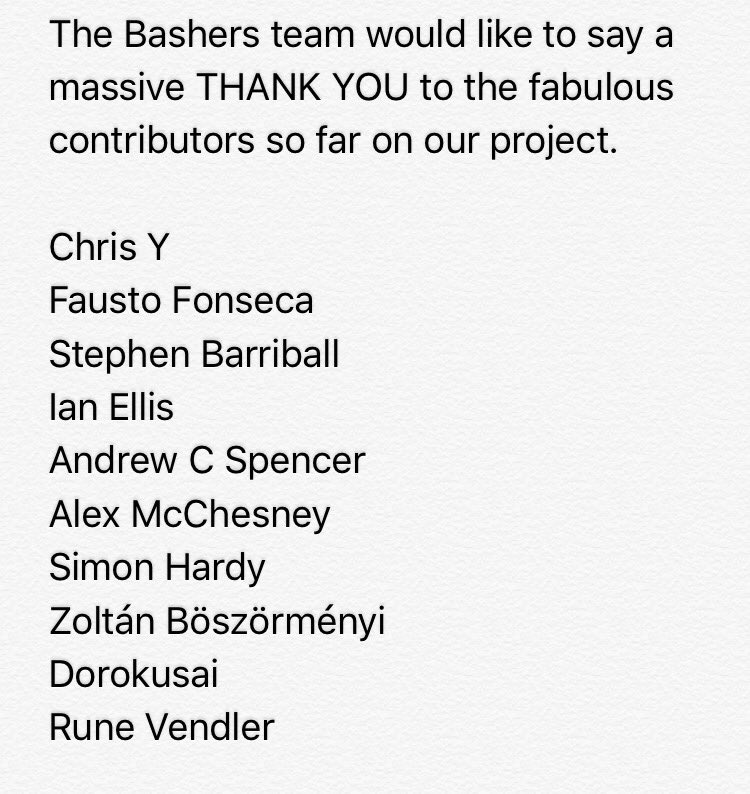 the_bashers's tweet photo. Final 24hrs #contributors you really are #amazing #indiefilm #indiefilmmaking #thebuttonbashers #retrogamers #Kickstarter #featurefilm https://t.co/zH9mVsVdKT