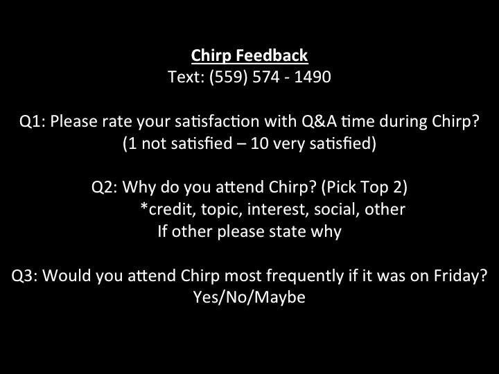 CollegeHour's tweet photo. Give us some feedback! #collegehour #chirp @FPUlife @FPUSyrinx https://t.co/rbmLm6PO3u