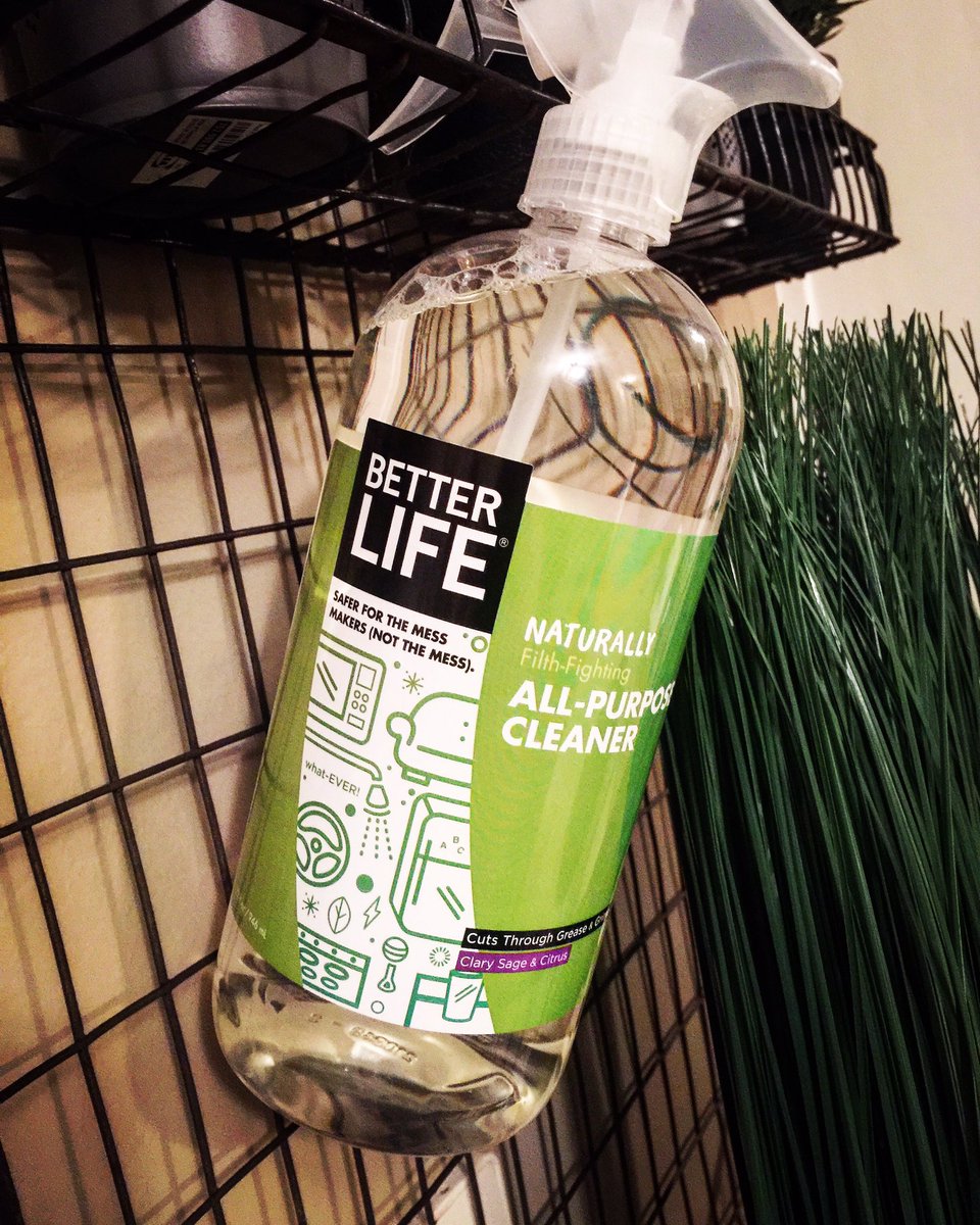 germslose's tweet photo. The featured product for Oct is the Better Life All Purpose Cleaner. Perfect to fight off illnesses this season! #betterlife #qbox #squix https://t.co/NzwX0DS61y