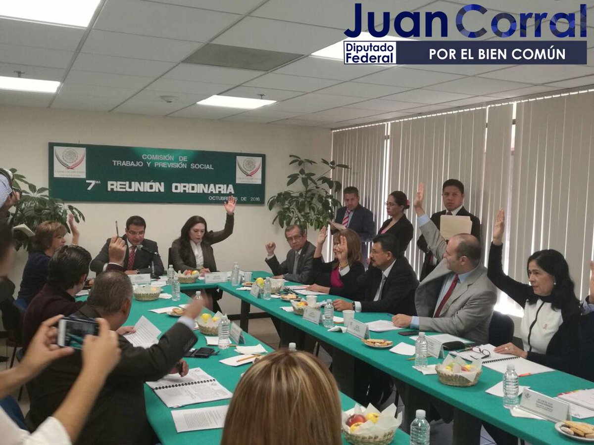JuanCorralMier's tweet photo. #Énterate En la Reunión de la #CTyPS en la @Mx_Diputados aprobamos Dictamen para que se incluya en la #LFT el concepto de acoso laboral https://t.co/IdH6vlGxFj
