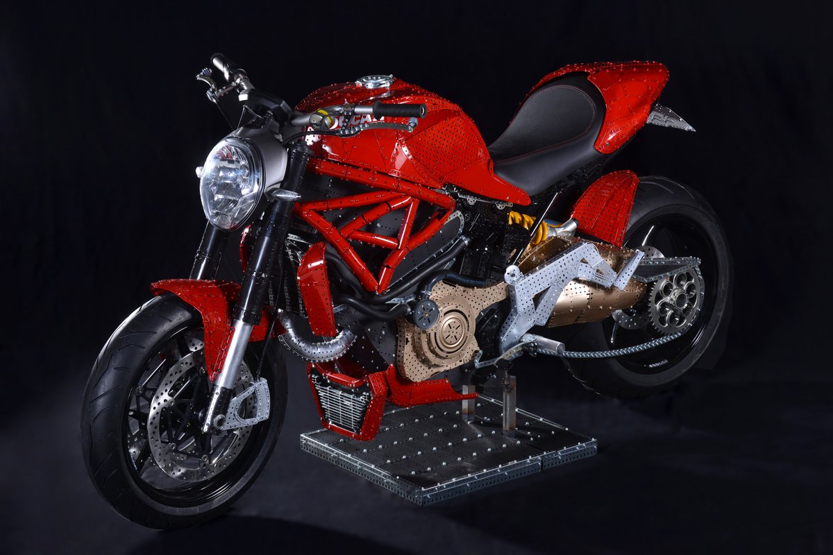 meccano ducati motorcycle