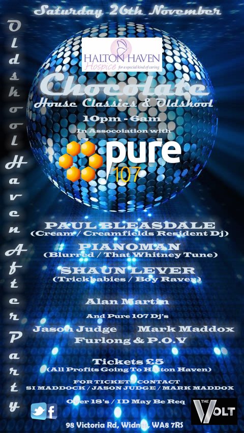 MarkMaddoxDj75's tweet photo. Great event for @haltonhaven Tickets just £5 contact @MarkMaddoxDj75 or @JudgeyDJ for tickets.  @djshaunlever @eighteenplus5 @thevoltwidnes https://t.co/psXyam5U2o
