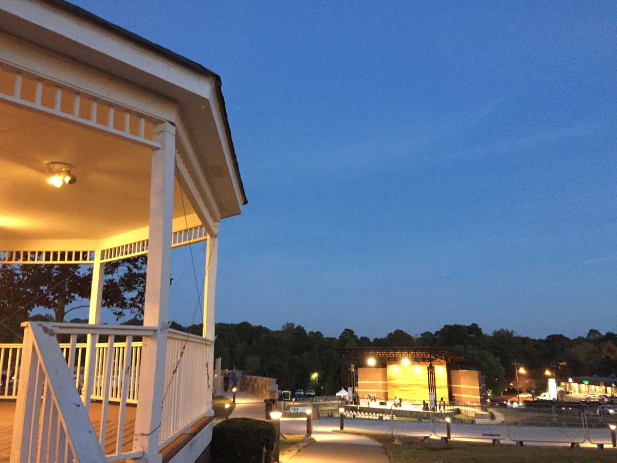 The new digs in <a href="/DTWoodstock/">Downtown Woodstock</a> for concerts taken from the Gazebo where it started almost 20 years ago.  WOW!  #summerconcerts #woodstockga