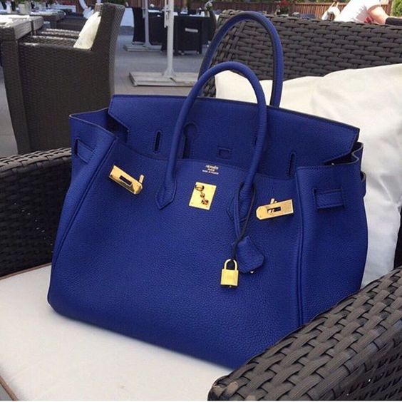 World's Best on X: Deep blue goes well with this Hermes Birkin. Love it!   #hermes #birkin #fashion #blue #worldsbest   / X