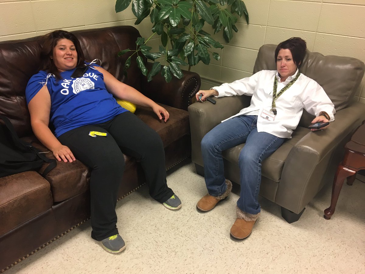 Our super PTA volunteers after a long day of serving our teachers! We love you guys! @oges_faa