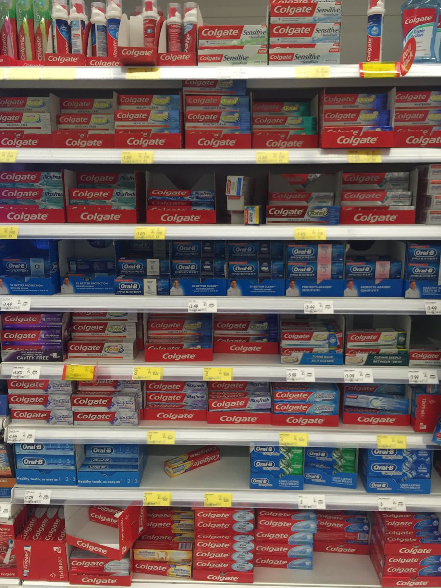 LondonDads's tweet photo. @ColgateUK This is ridiculous. Can you tell me what the difference is between a "healthy clean" vs a "deep clean", and wth is "proof"? https://t.co/kUgTewQI1u