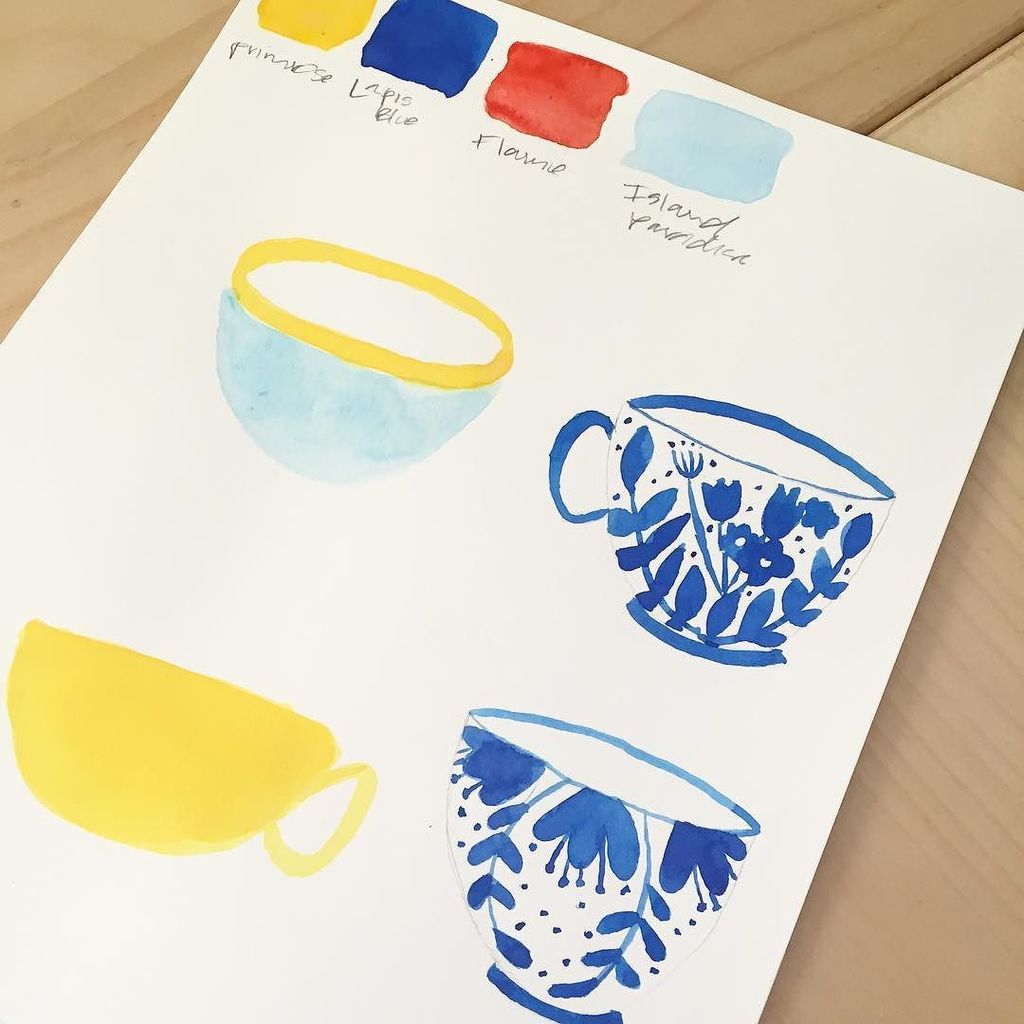 meganndesigns's tweet photo. Progress of some tea cups ☕️🍵 My dad called me this morning and needed me to sign for a package at their house whil… https://t.co/8VZh1jZCgg