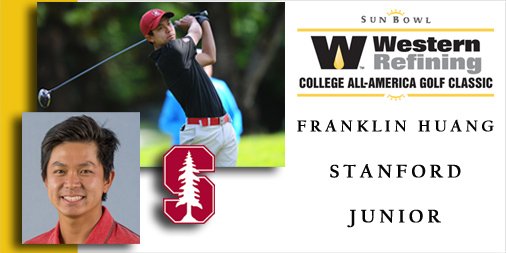 SunBowlGolf's tweet photo. 2016 Field Announced
@GoStanford @StanfordMGolf
https://t.co/bgcDrC5SZS
#WesternRefining #AllAmerica #Golf https://t.co/2IXuKsooVV